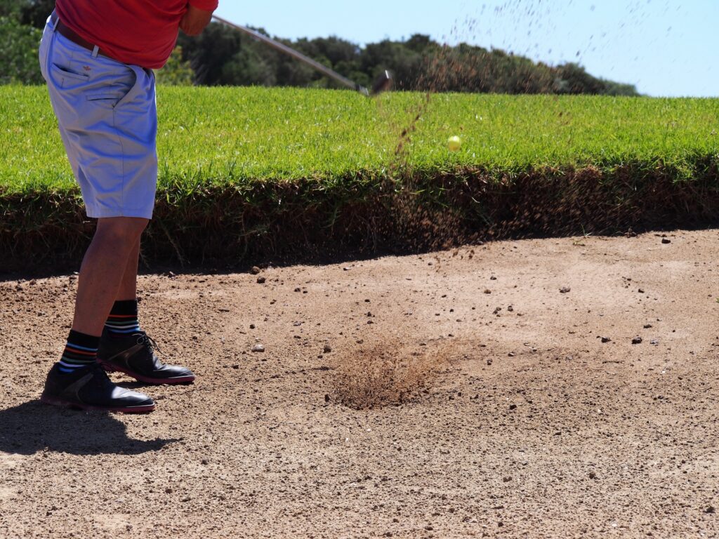 バンカーショット